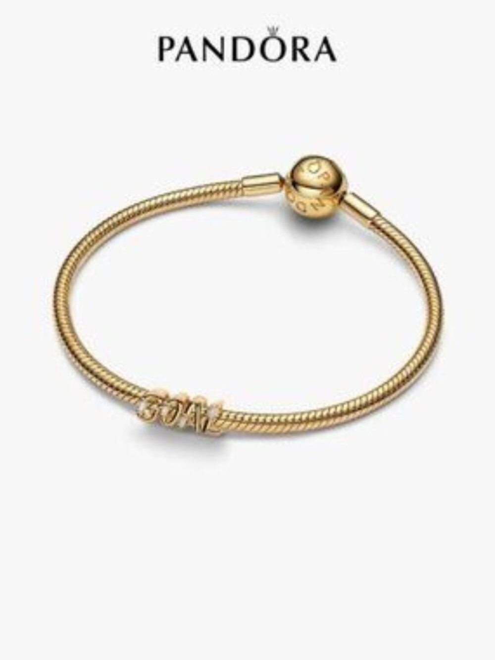 Pandora Goal Script Charm - Picture 5 of 5